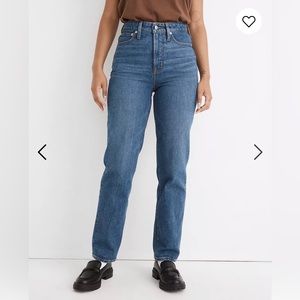 Madewell Curvy Perfect Vintage Straight Jeans